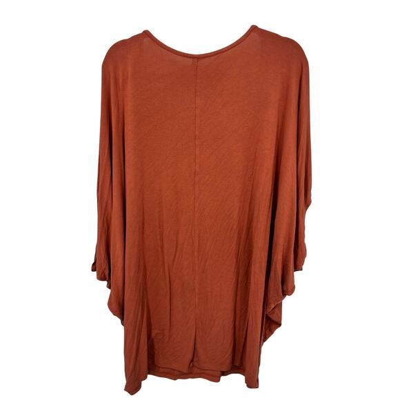 Burnt Orange Bat Wing Shirt - Made by Johnny - XXXL - Picture 2 of 6